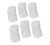 For Polti PAEU0282 for tampons de remplacement for vadrouille à vapeur Powerfresh, paquet de 6 accessoires en tissu de vadrouille réutilisables lavables en microfibre
