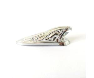 FOR pour panneau de phare de moto Eagle Aspect chromé Plastique Garde-boue de roue avant Décoration Convient aux vélos électriques rétro personnalisés 10 x 3 x 1,5 cm