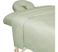 for Pro Premium Flannel Sheet 3 Piece Set, Sage by for Pro