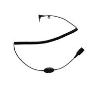 for Push-to-Talk - Câble pour casque micro - Déconnexion rapide pour mini jack 4 pôles mâle incliné