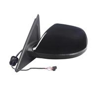 For Q5 2009 2010 2011 2012 2013 2014 2015 Auto Rear View Reversing Mirror Assembly Car Side Rearview Rétroviseur Porte Ensemble(Noir,L 9Wires)