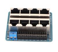 for Rpi Gpio Board Flexib 1B 2B 1A 3B 4B pour Rpi pour Carte de Dérivation Rj45 40 Broches Rj45 Dig Connecteurs Automatiques Systèmes Accessoires