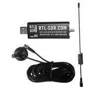 For RTL-SDR Blog V4 R828D RTL2832U 1PPM Tcxo Sma Rtlsdr Software Defined Radio Receiver with Multipurpose Antenna