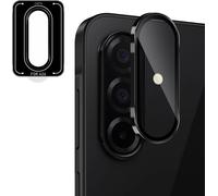 For Samsung Galaxy A26 5g Protection Camera, 9h Individual Lens Screen Protectors, Metal Ring + Tempered Glass, Hd Anti-Scratch Protector Film \ Black