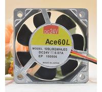 For Sanyo 24V 0.07A 6025 109L0624H4J03 6CM Metal High Temperature Fan