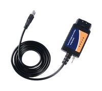 for-Scan Elm 327 MS HS OBD2 Adaptateur USB Elmconfig OBD avec commutateur MS-Can/HS-Can