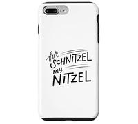 For Schnitzel My Nitzel | Chemise drôle Oktoberfest Coque pour iPhone 7 Plus/8 Plus