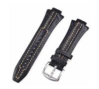 For Seiko for Sportura for SNL029P2 for SNL021P1 for SNL595P2 for SNL017P1 bracelet de montre en cuir bracelet de montre for hommes 27mm x 15 bouche convexe