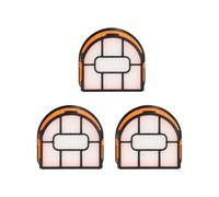 For Shark WDB1F2 Lot de 3 filtres de rechange compatibles avec aspirateur HydroVac 3 en 1 et système d'auto-nettoyage, noyau en mousse lavable, compatible avec les modèles AW201 WD201, capture les