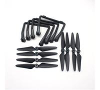 For SJRC F7 Pro 4K RC Drone accessoires lames hélices bras en feuille d'érable patin d'atterrissage...(Red)