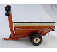 For SpecCast for KB for Killbros Grain Cart Tracteur Remorque Watermelon Red Accessoires de camion 1:64 Modèle pré-construit