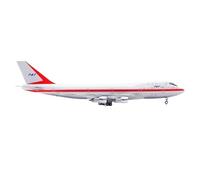 for SQ Wings : Kit d'avion Miniature moulé sous Pression à l'échelle 1/200, modèle d'avion en Alliage Peint B747-100, Collection d'avions Jouets Avion moulé sous Pression