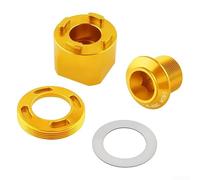 for sram for dub Kit d'outils de démontage de bouchon de manivelle - Extracteur en alliage d'aluminium pour pédalier pour service - Noir, rouge, or, argent, options pour VTT et vélos de route 25 mm