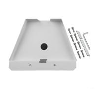 for starlink Support plat standard pour adaptateur de tuyau Gen 3 - Support de poteau en acier inoxydable résistant aux intempéries pour satellite pour Internet - Support de mât réglable de 48 mm