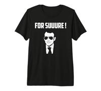 for Sure Emmanuel Macron Lunettes T-Shirt Haut de Gamme