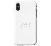 for Sure Lunettes de Soleil avec Citation Humoristique - Humour Politique Coque pour iPhone X/XS