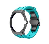 For Swatch X Royal Pop Stainless Steel Watch Case Quick Release Silicone Sport Replacement Band Wear Resist Waterproof Watch Shell for Sport Activities Daily Commute