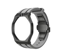 For Swatch X Royal Pop Stainless Steel Watch Case Quick Release Silicone Sport Replacement Band Wear Resist Waterproof Watch Shell for Sport Activities Daily Commute
