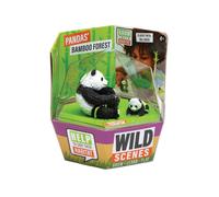 For t de bambous des pandas Wild Scenes - Kit de culture et de jeu - Jouet cologique pour la conservation de la faune - Coffret de jeu animalier