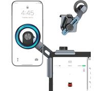 For Tesla Phone Holder [Most Powerful Magnet] Car Holder For Model 3/Y/S/X, Flip Up Design, No Glue Required, Compatible With Magsafe Iphone 16/15/14/13/12