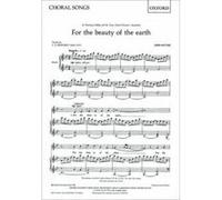 John Rutter – For the Beauty of the Earth – Chant piano – Oxford University Press