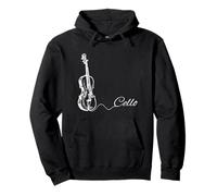 For The Love Of A Violoncelle Instrument de musique de concert classique Sweat à Capuche