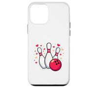 for The Love of Bowling Ball, épingles et cœurs Coque pour iPhone 12 Mini