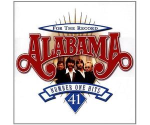 For the Record: 41 Number One Hits by Alabama [Music CD]
