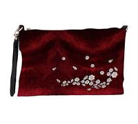 For Time Bolso Mano Detalles, Sac à Main pour Femme Détails, Rouge (Burdeos), 2x19x30 Centimeters (W x H x L)