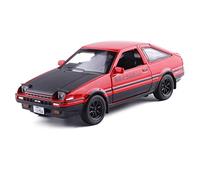 for Toyota Initial D AE86 1:28 Simulation Alliage Moulé sous Pression Modèle Voiture Jouet Voiture Miniature De Collection(White)