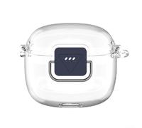 For TPU Case for JBL Tune For Flex 2 Protection améliorée avec couverture complète et accès facile (Transparent)