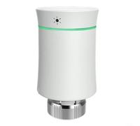 For Tuya Thermostat ZigBee pour une gestion efficace de la température du radiateur et un contrôle vocal (blanc)