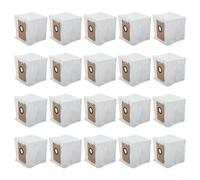 For Ultenic Lot de 20 sacs à poussière de rechange pour aspirateur robot T10 compatibles avec la série Elite, 4 couches de filtration pour une capture efficace de la poussière, lot de 4/10/20