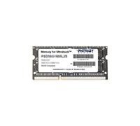 Patriot Memory for Ultrabook - DDR3L - module - 4 Go - SO DIMM 204 broches - 1600 MHz / PC3-12800 - CL11 - 1.35 V - mémoire sans tampon - non ECC