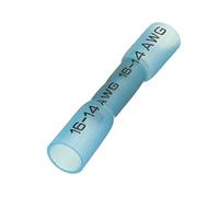 For un sertissage et une isolation sécurisés, 10 connecteurs thermorétractables bout à bout - AWG 26-10(Blue)