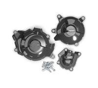 for VOGE DS900X 2023-2024 Motos Couvercle De Moteur Protection Secondaire Alternateur Embrayage Impulsion Ensemble Protèges-Cadre(1 Set-CF)
