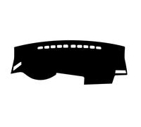 For Volkswagen Golf 7 2014-2020. Dashboard Pad Car Dashboard Covers Mat Shading Pad Sun Protection Pad Dust Pad(B-black red line)