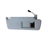 for VW for Golf 7 Mk7 Skoda for Superb 3V for Octavia 3 for A7 for Karoq X 1/x2 Interior Grey Sun Visor Cover with Make Up Mirror Pare-Soleil intérieur(Right)