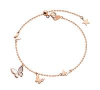 for Women 925 with Butterfly, Zircon,Gifts for Her Women Girls Best Friend Birthday-Chain 20 cm Send Off Relatives, Mothers, Wives, Best Friends