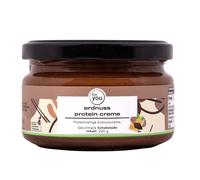 for you Crème protéinée aux noix de cacao - Chocolat dans un pot de 220 g - Un plaisir riche en protéines et en fibres avec une note de cacao fine - Votre crème protéinée et délicieuse aux cacahuètes
