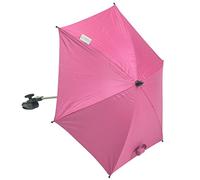 For-your-Little-One Parasol Compatible avec Réhausseur Twin Breeze, Rose vif