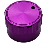 For Zeorshis Moulinet de pêche mécanique avec design émetteur sonore interne en alliage d'aluminium CNC Pièce de rechange (violet)