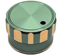 For Zeorshis Moulinet de pêche mécanique avec design émetteur sonore interne en alliage d'aluminium CNC (vert doré)