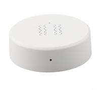 for zigbee Capteur de vibrations pour application Tuya Détecteur d'inclinaison sans fil pour alertes push instantanées Enregistrement historique Faible puissance 40 x 40 mm Blanc
