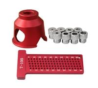 Forage métallique multi-usage pour un excellent alésage d'angle droit dans la menuiserie et les entreprises de menuiserie Kit d'alignement des trous