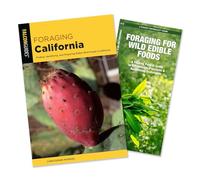 Foraging California Guidebook and Folding Pocket Guide Bundle: Finding, Identifying, and Preparing Edible Wild Foods in California