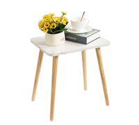 FORAOFUR Petite table d'appoint, table d'appoint pour salon, chambre à coucher, balcon, bureau, table de chevet moderne, décoration d'intérieur, petite table pour petits espaces, petite table basse
