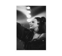 FORBDY Demi Lovato Poster sur toile pour chambre à coucher, bureau, chambre, cadeau 20 x 30 cm