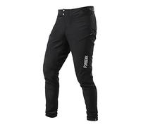 FORBEMK Pantalon de cyclisme unisexe pour enfant - Pantalon de VTT - Long - Léger - Respirant - Imperméable - Pour la course à pied - VTT - Pour l'extérieur, Noir , 8 ans
