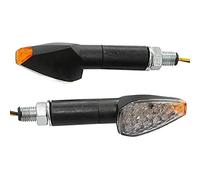 Forbikes 03-0061 CP.Mini indicateurs LED pour chasseur homologué à tige longue, Noir
